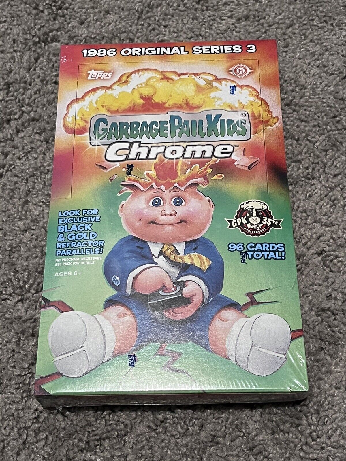 2020 TOPPS Garbage Pail Kids CHROME Series 3 Factory Sealed HOBBY Box REFRACTORS