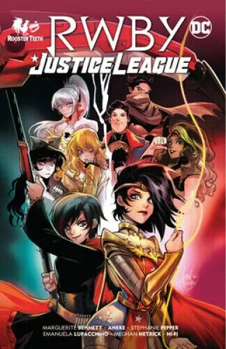 RWBY JUSTICE LEAGUE Trade Paperback TP Graphic Novel DC Comics NEW