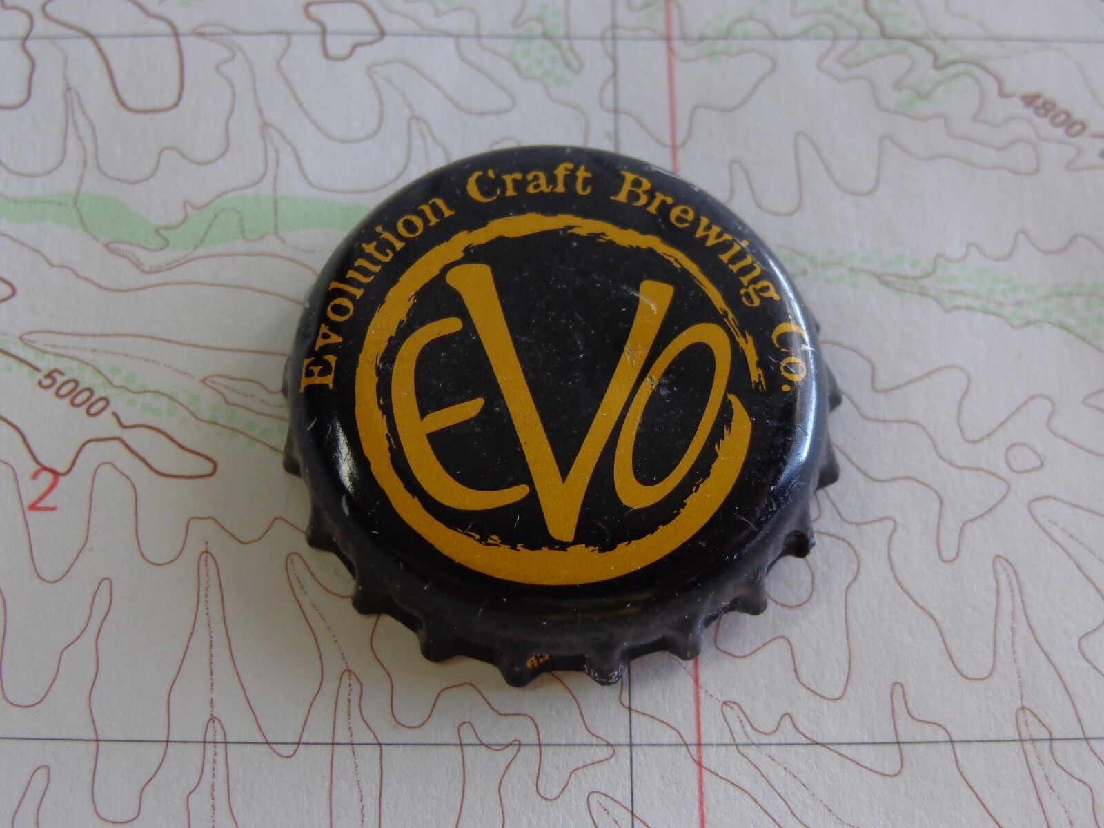 Beer Bottle Crown Cap ~ EVOLUTION Craft Brewing ~ Salisbury, MARYLAND ~ Est 2009