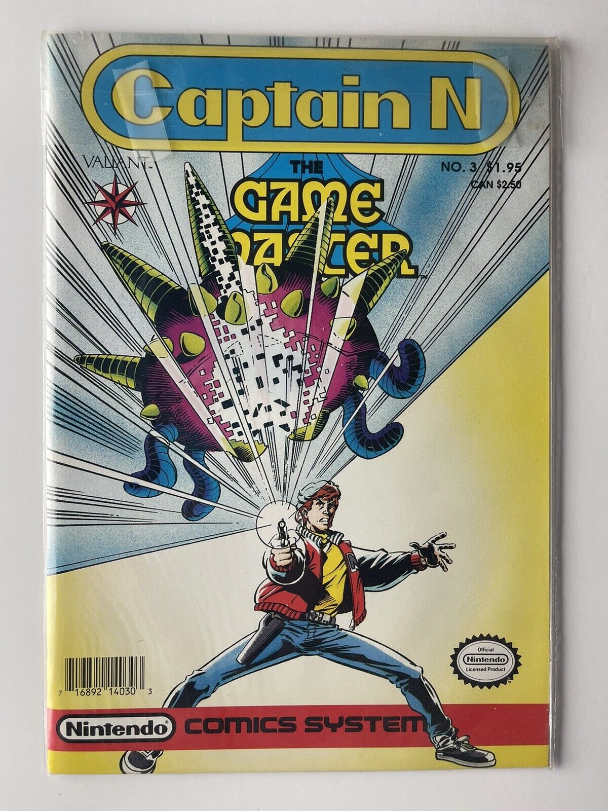 Captain N The Game Master #3 Nintendo Valiant Comics 1990 Kid Icarus Metroid