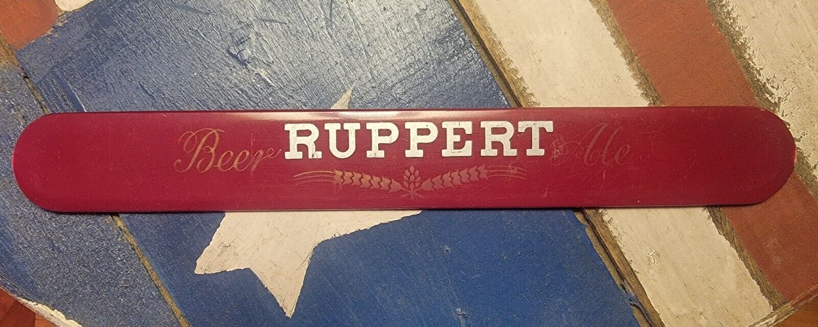 Vintage 1940’s Ruppert Beer Ale Foam Scraper 