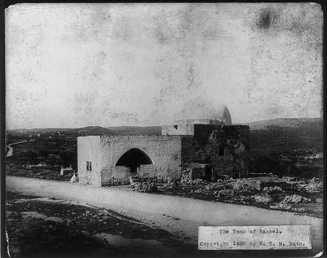 Photo:Rachel\'s Tomb,Dome of Rachel,Bethlemen,West Bank,c1895