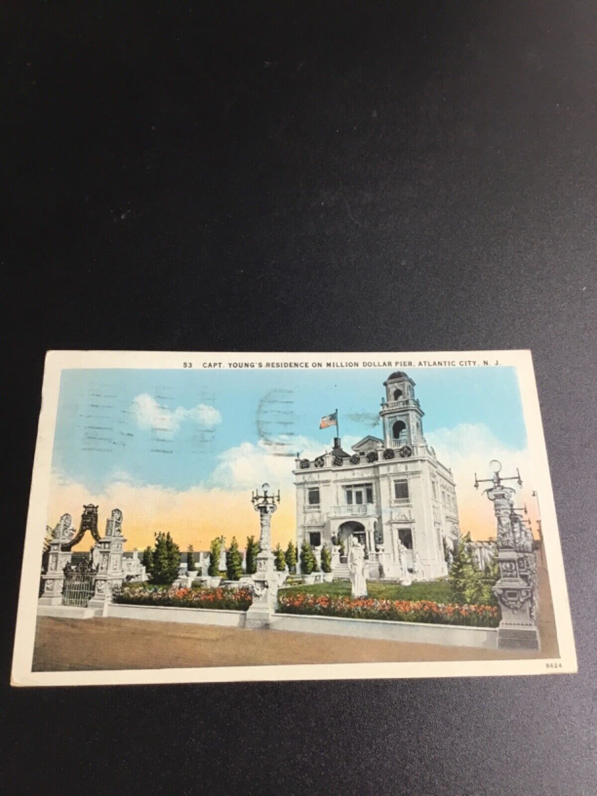 1929 Atlantic City, NJ Postcard - Capt Youngs Residence 2180