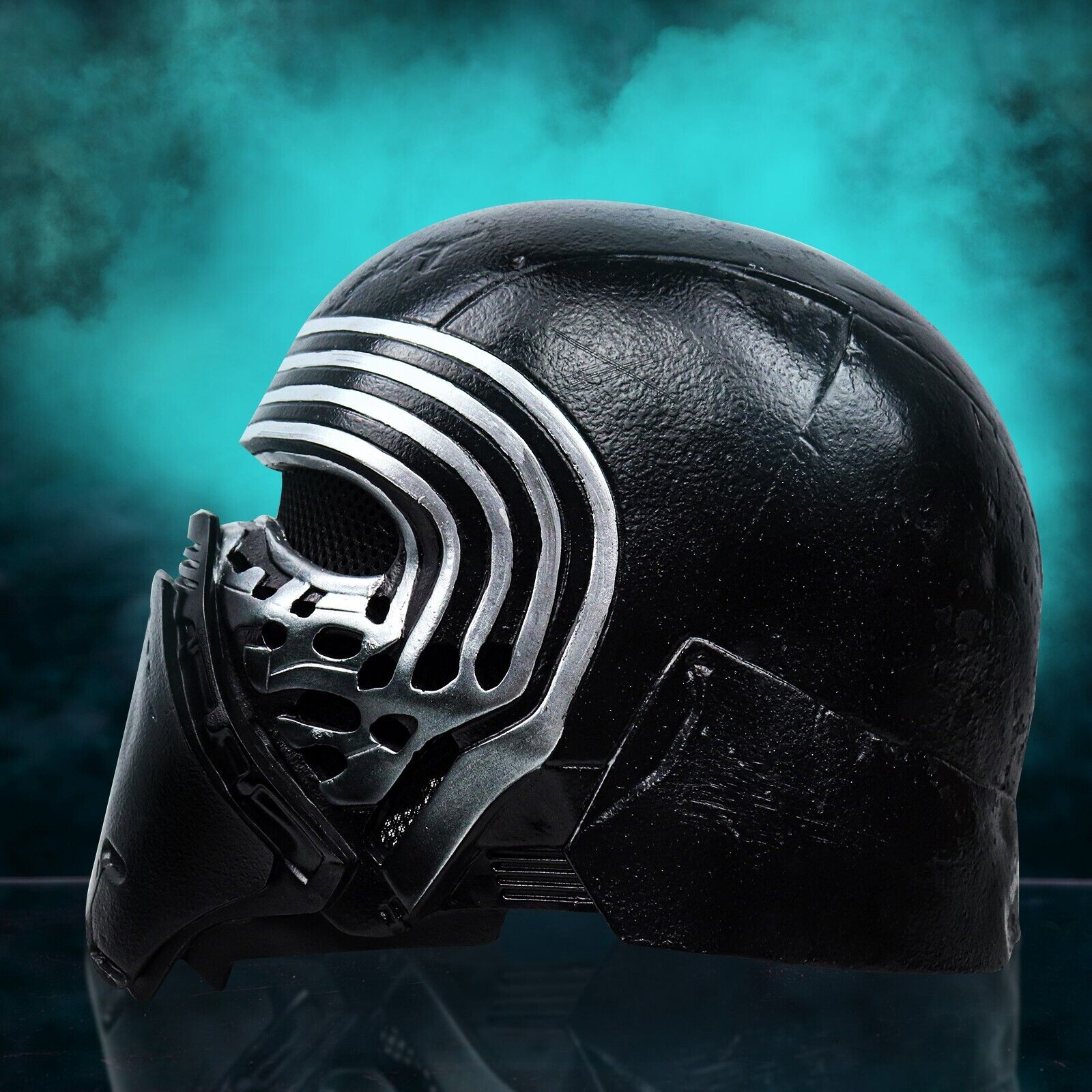 Star Wars-The Force Awakens Adults Kylo Ren Half Helmet?Licensed Fancy Dress