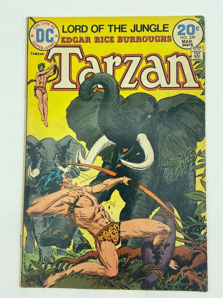 TARZAN - lot of vintage (1980s & earlier) comic books with TARZAN, JANE & KORAK