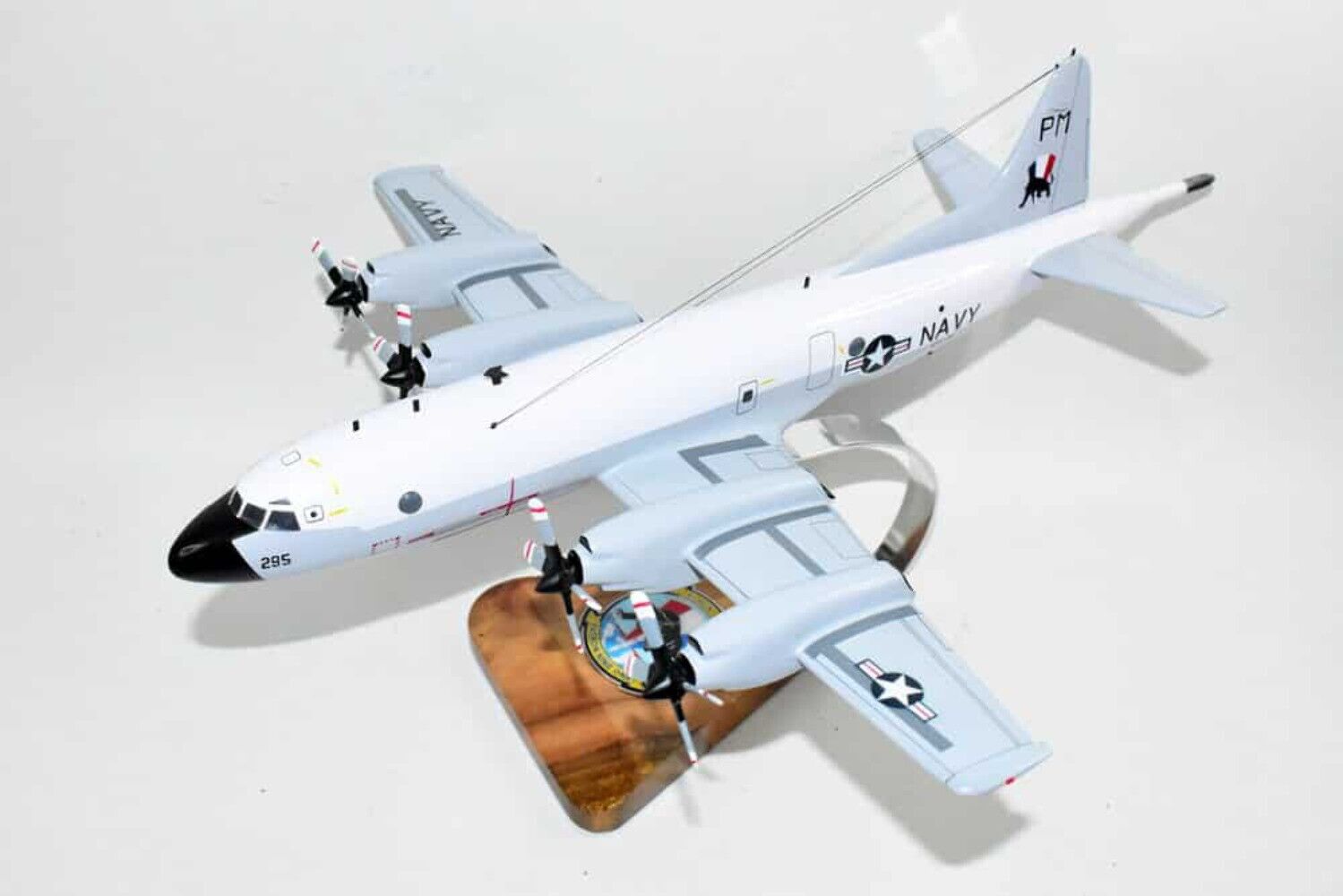 Lockheed Martin® P-3C Orion, VP-91 Black Cats (1996) Model, Mahogany, 1/78th