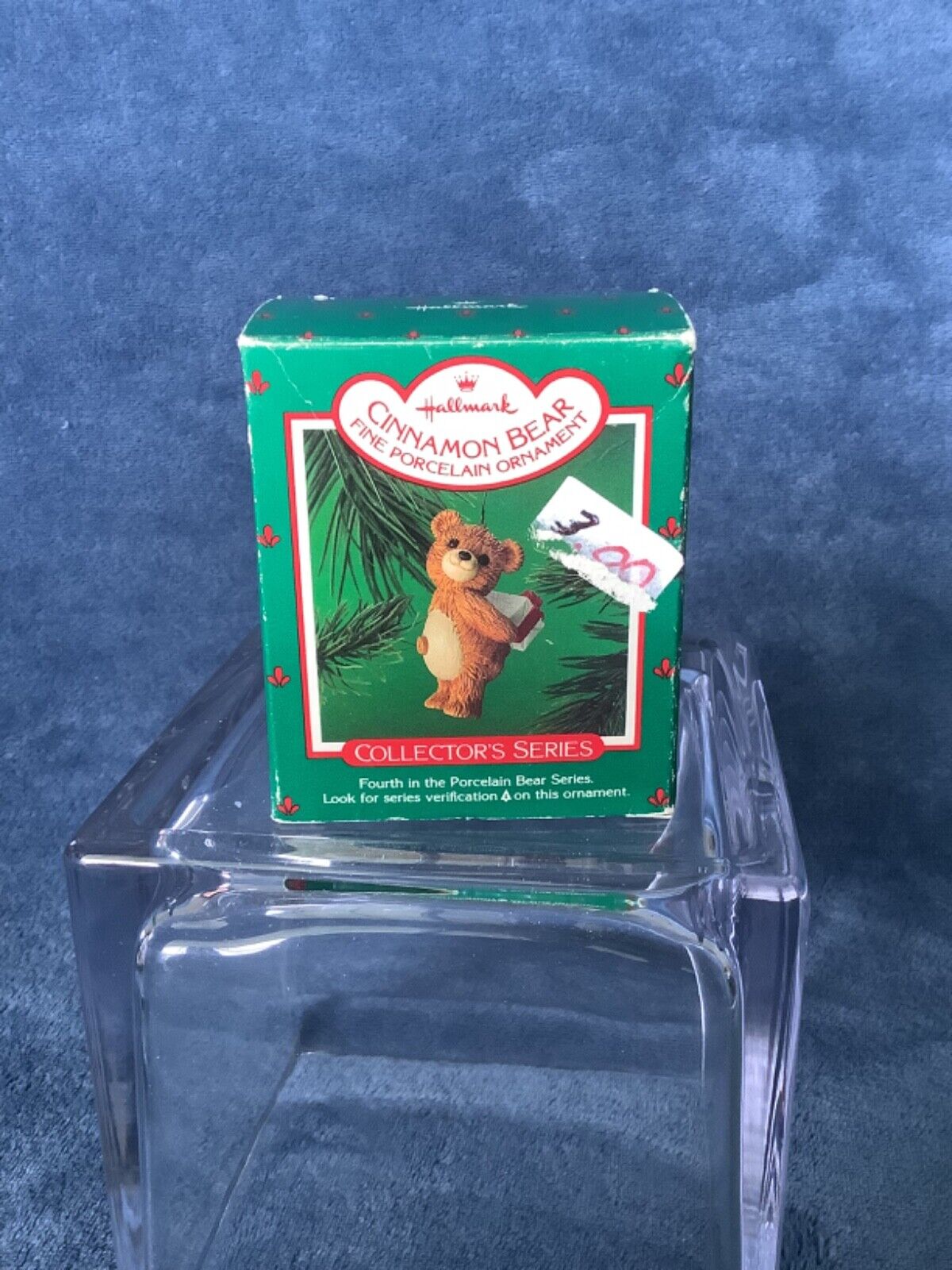 Hallmark Ornament~Cinnamon Bear~Fourth in Series~Dated 1986- G