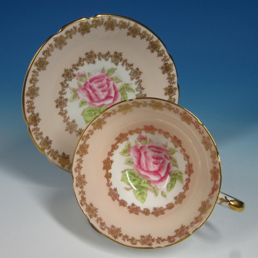 Stanley Fine Bone China - Roses - Tea Cup and Saucer