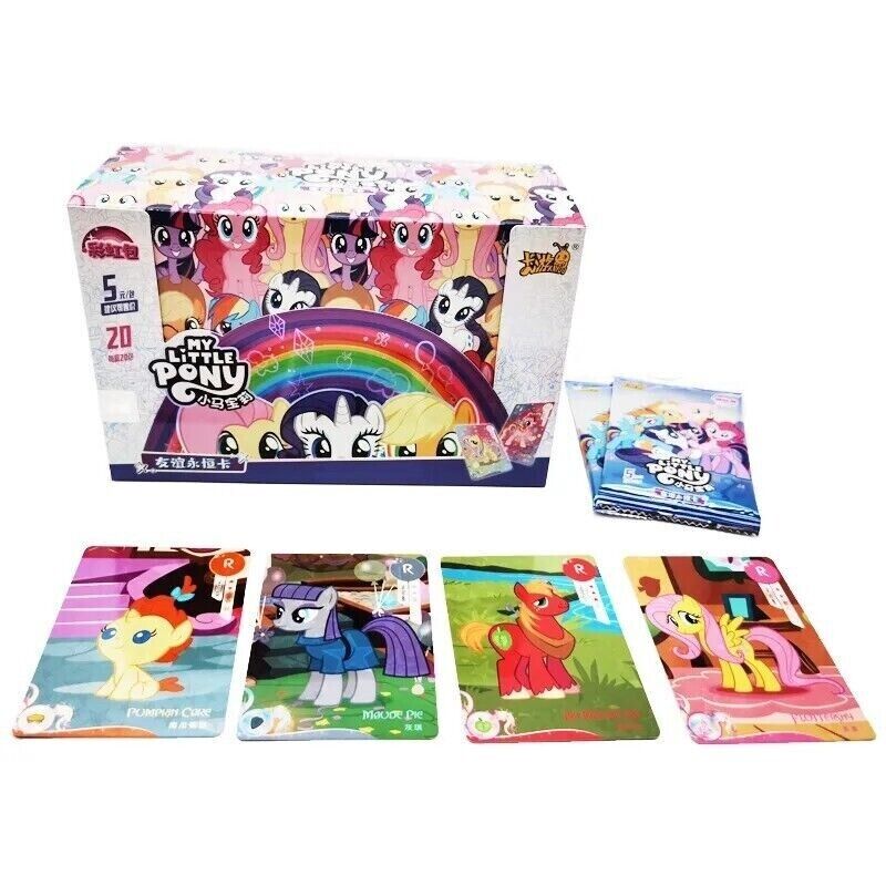 Kayou My Little Pony 20 Pack Booster Box CCG Trading ccg Cards Pink 20 Packs