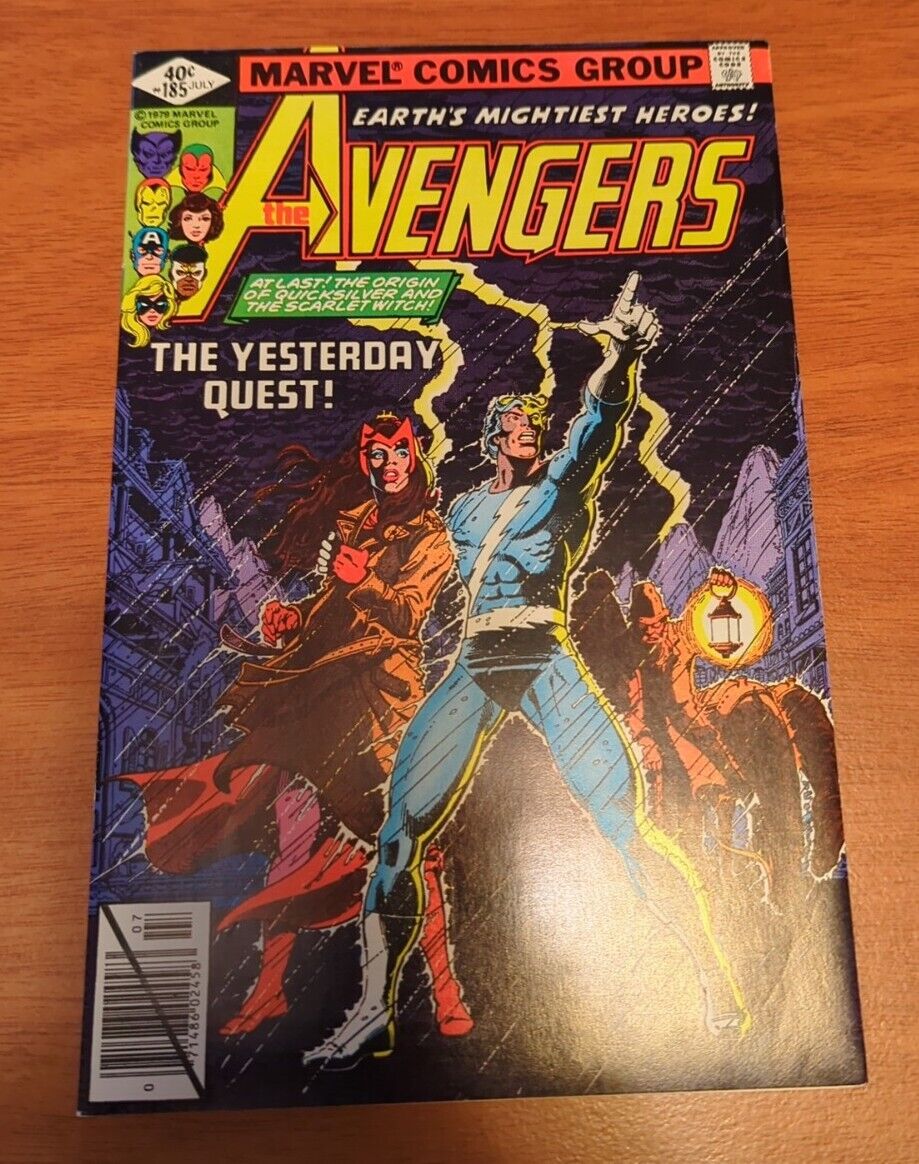 Avengers #185 - Origin of Quicksilver and Scarlet Witch - NM