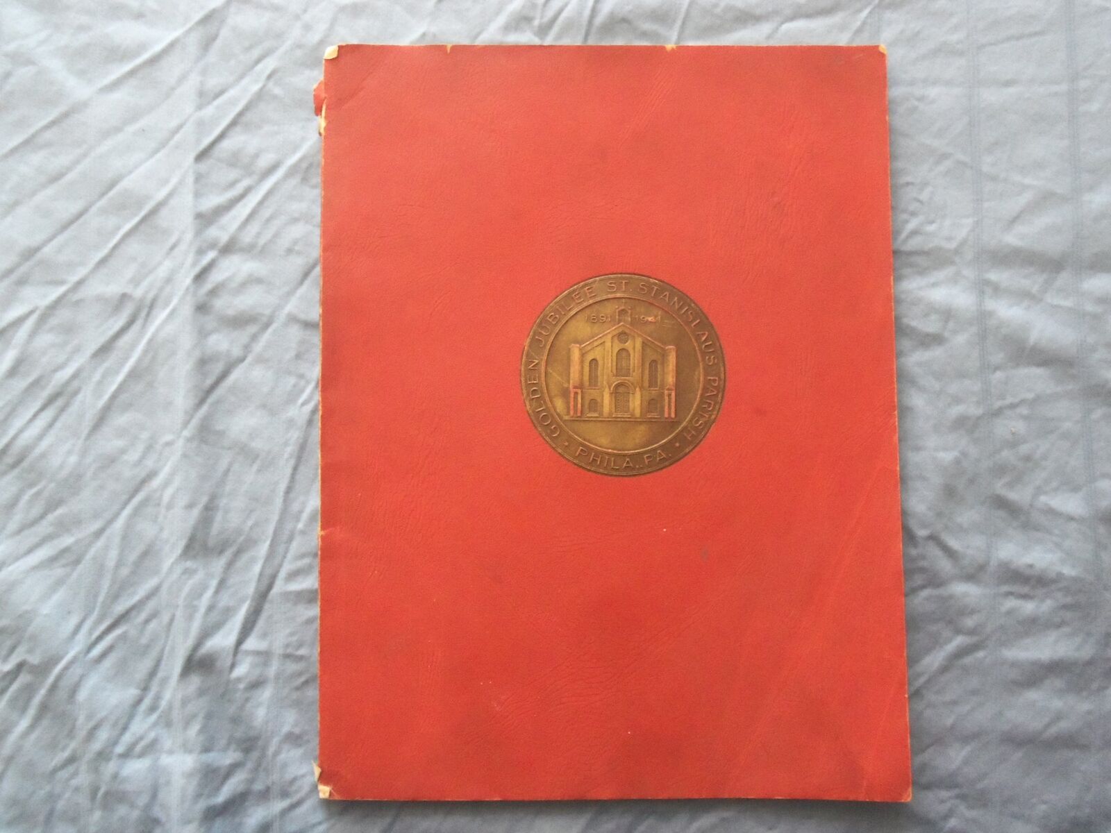 1941 ST. STANISLAUS PARISH YEARBOOK - PHILADELPHIA, PA - POLISH TEXT - YB 3395