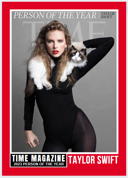 2023 Taylor Swift Time Magazine Rookie Card Person of the Year Limited Edition