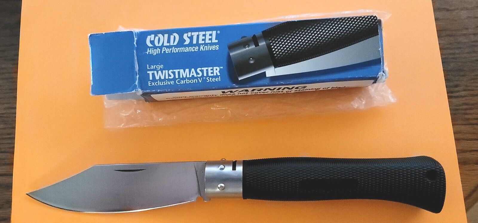 Vintage Cold Steel Large TWISTMASTER #31CL Carbon V Steel, with Box