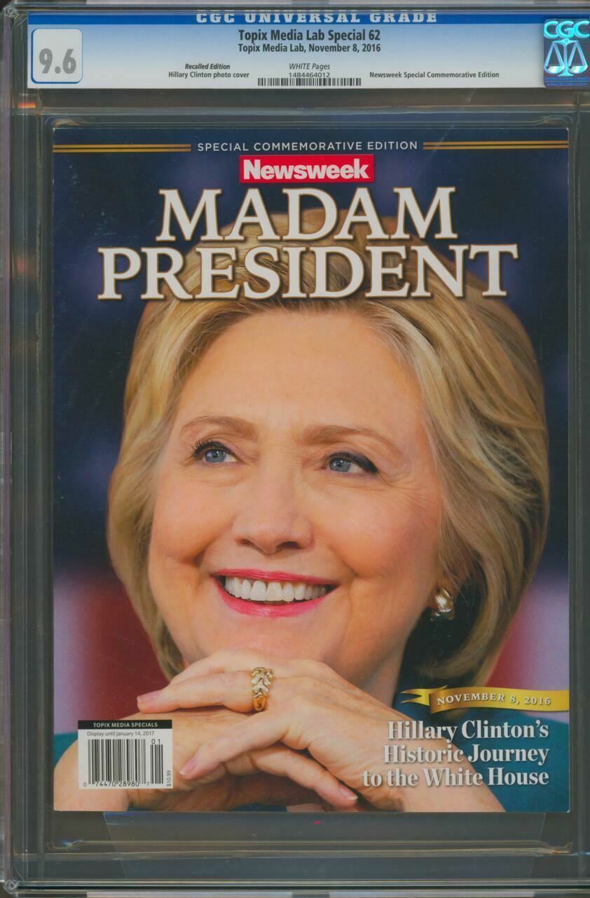 Newsweek Madam President Magazine - Recalled Edition - CGC 9.6