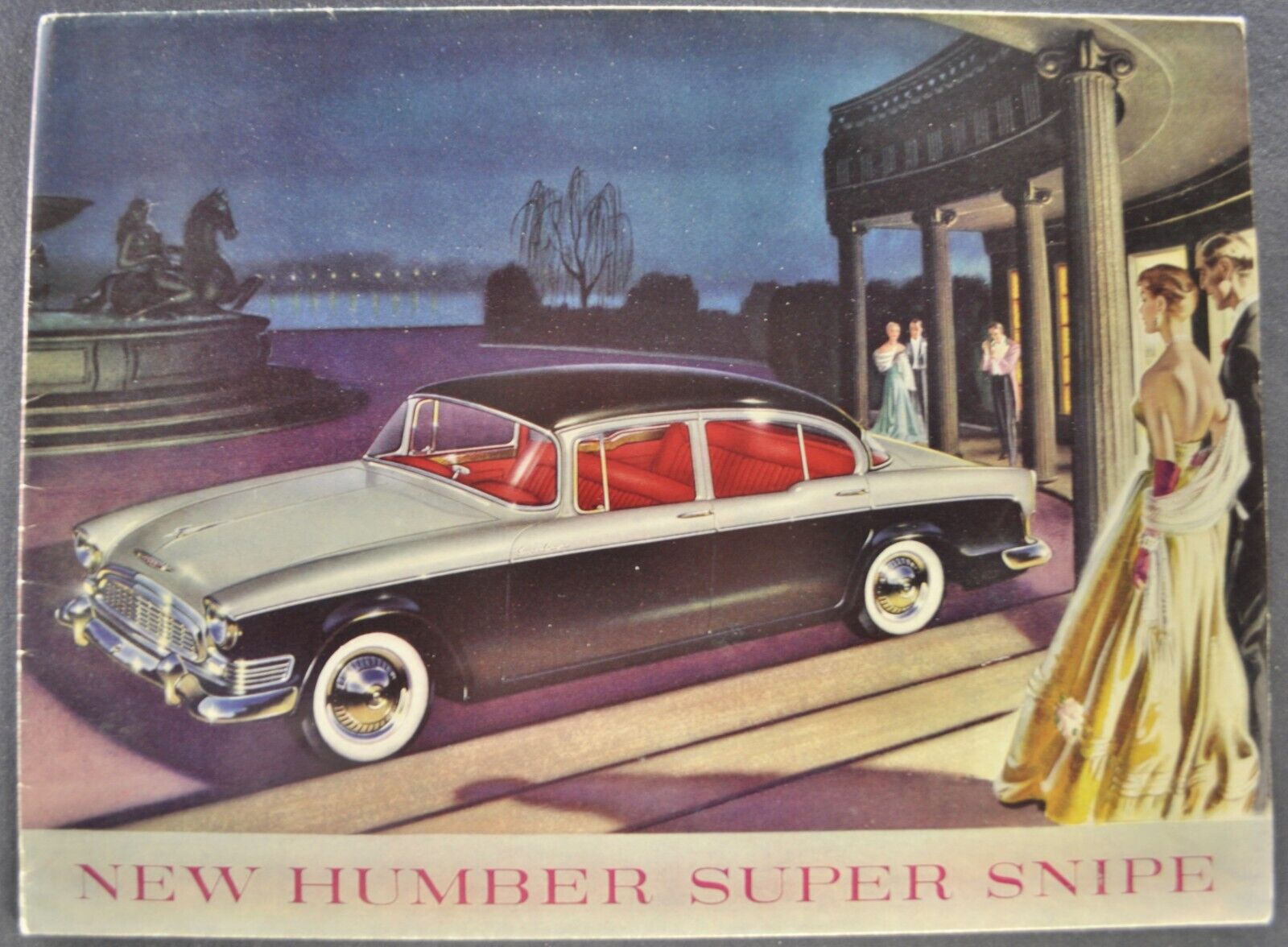 1959 Humber Super Snipe Brochure Folder Sedan Nice Original 59