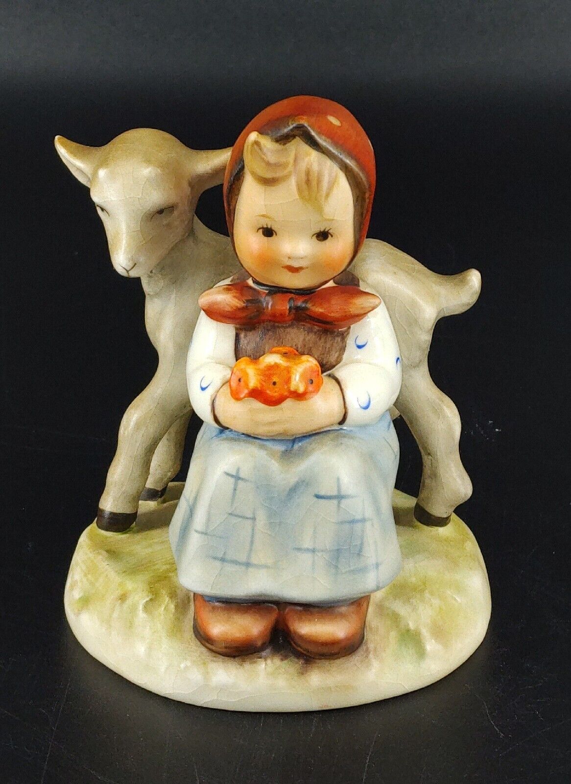 Vintage Goebel MJ Hummel “Good Friends”  #182 Porcelain Figurine West Germany
