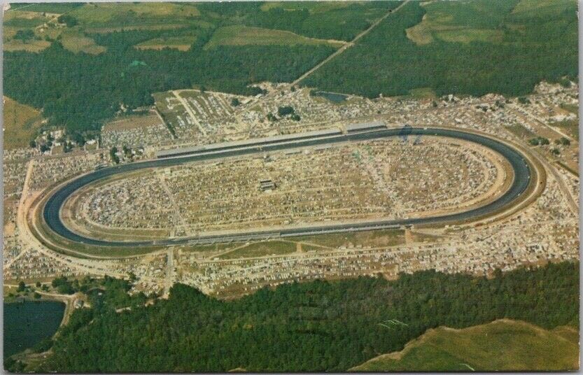 1977 DARLINGTON INTERNATIONAL RACEWAY SC Postcard NASCAR / Southern 500 Race