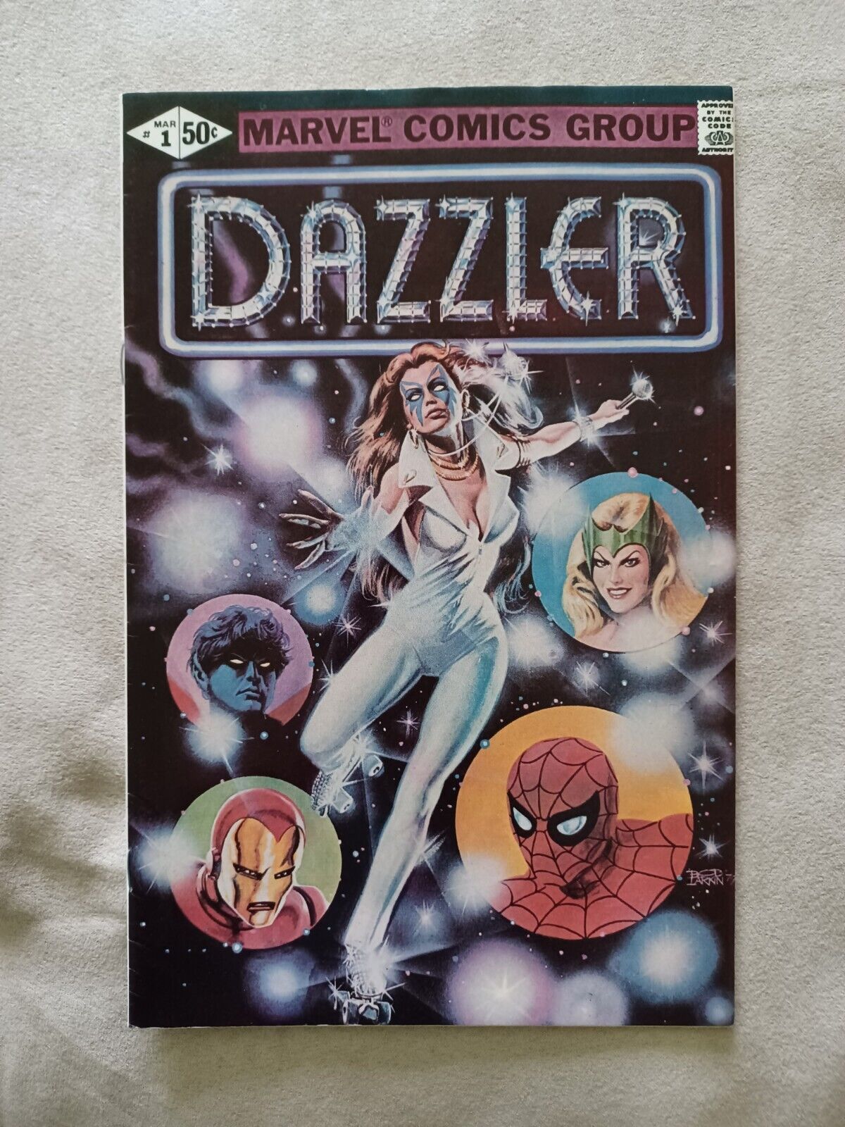Dazzler (1981) 1, 6, 14, 17, 24, 26, 40