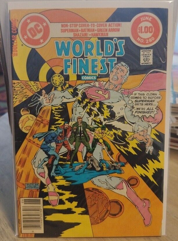Worlds Finest Comics #280 Direct Edition 1982 DC Comic Book Bagged & Boarded