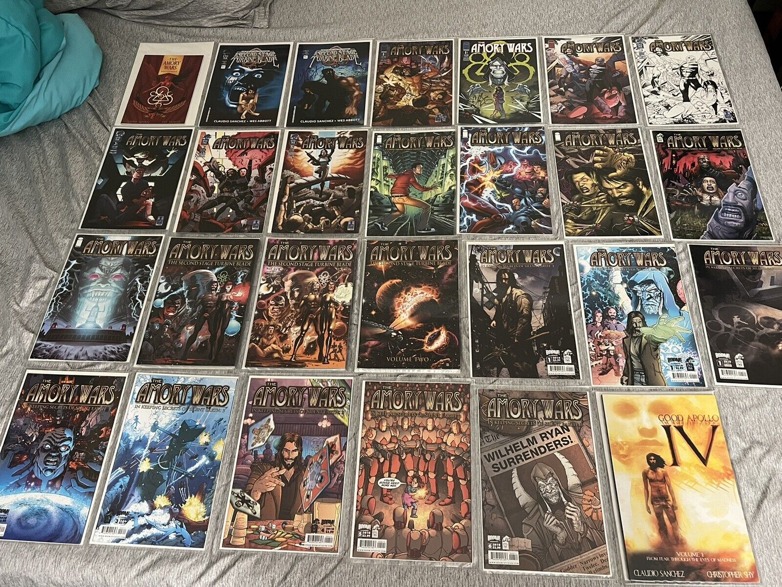 Massive Coheed Amory Wars Collection,with Signed Editions and Rare Variants