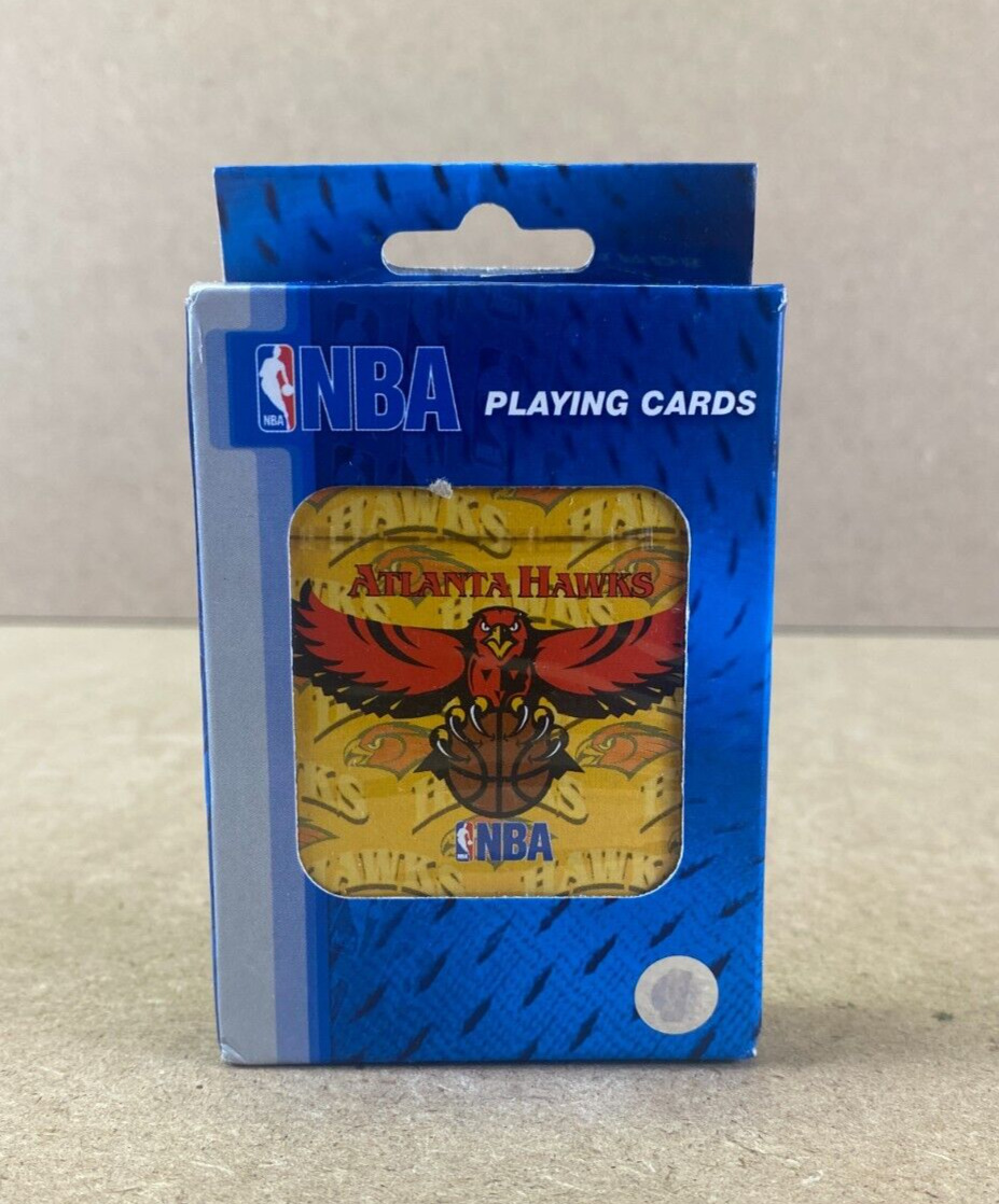 2007 NBA ATLANTA HAWKS PLAYING CARDS New In Box Vintage
