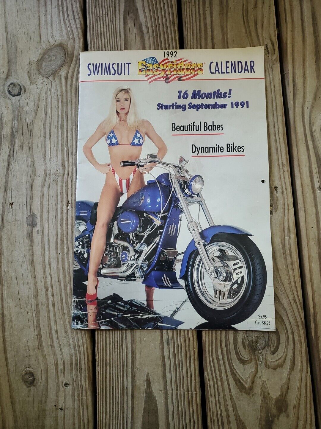 1992 Easyriders Swimsuit Calendar 