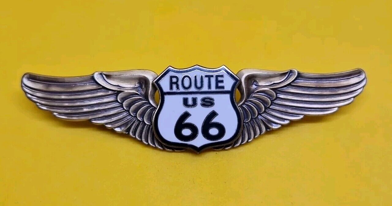 Pin Badge - Route U.S 66 Highway Iconic 
