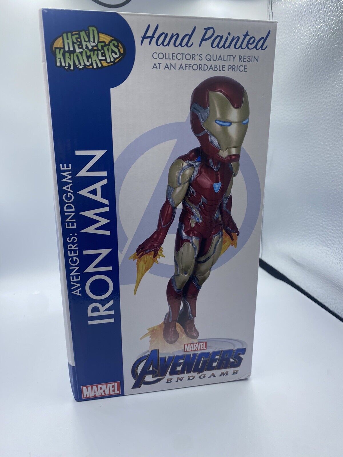 NECA Avengers 4: Endgame Collectible Iron Man Head Knocker BobbleHead 📦 