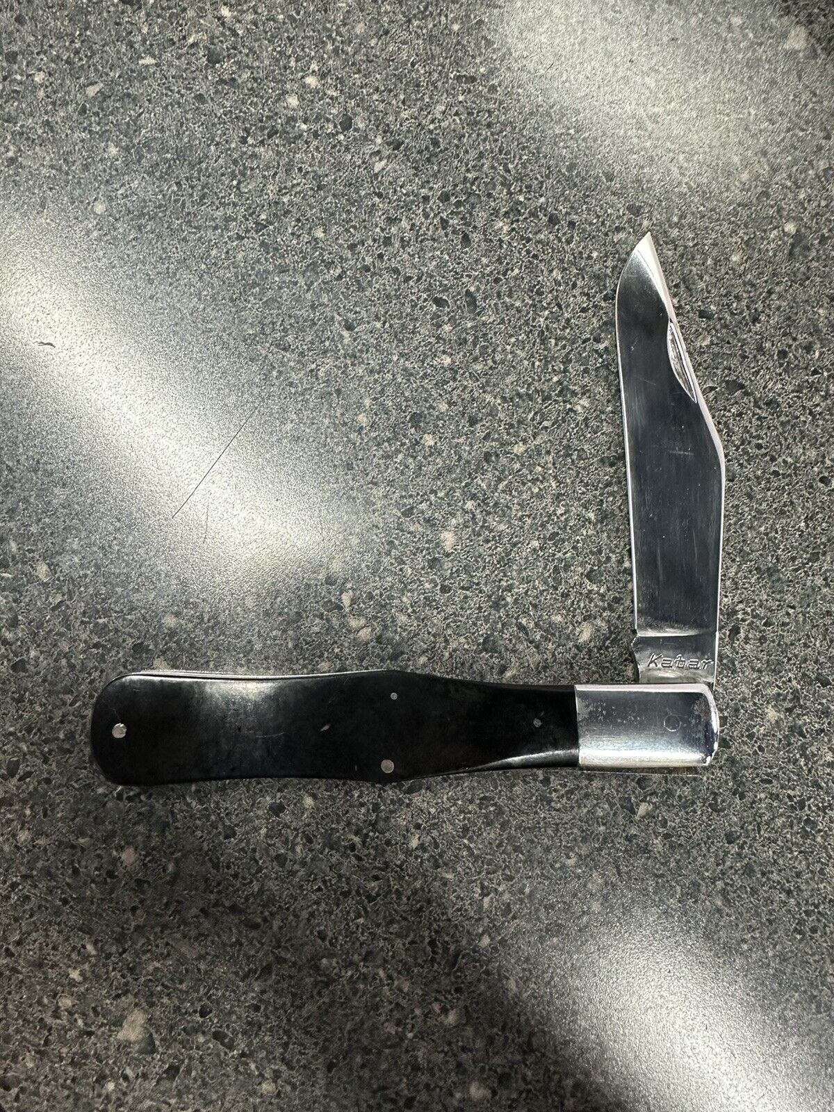 KABAR 1177 USA Pocket Knife Folding Knife Coke Bottle Contour, KA-BAR