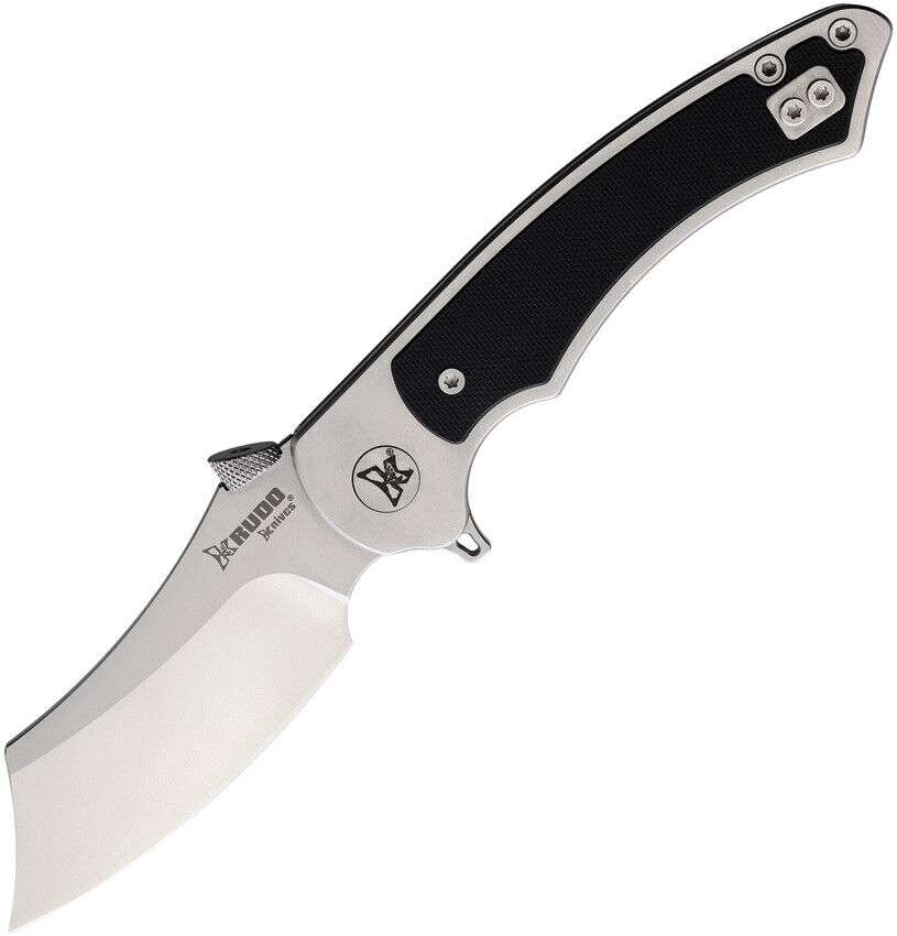 Krudo DAO LTE Pocket Knife Framelock Stainless & G10 Folding 9Cr18MoV Blade