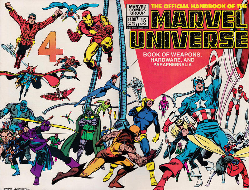 Official Handbook of the Marvel Universe (Vol. 1) #15 VF/NM; Marvel | OHOTMU - w