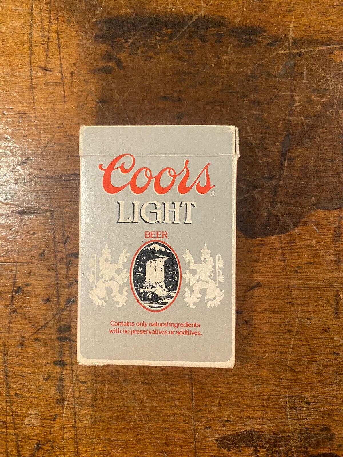 Vintage Coors Light Playing Cards 