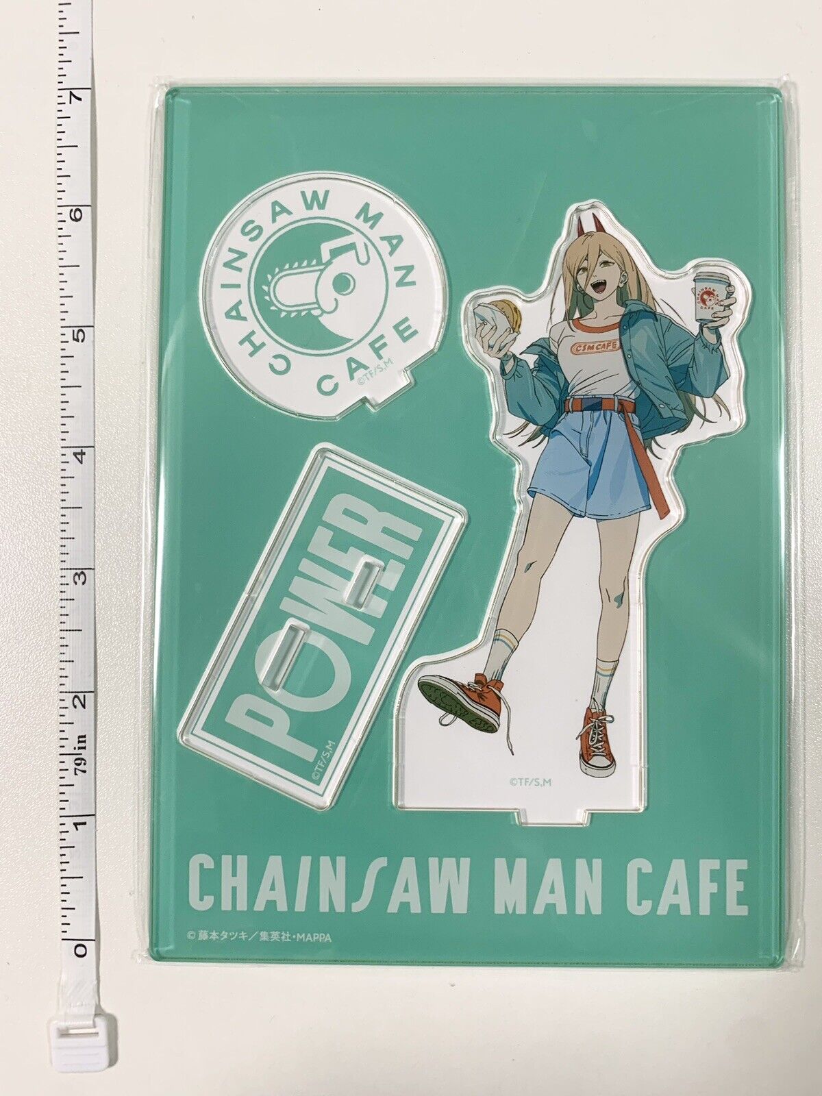 Chainsaw Man Cafe Official Acrylic Stand Power Limited Item