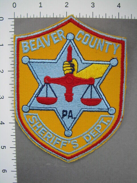 713 Pennsylvania BEAVER COUNTY SHERIFF\'S OFFICE Patch 