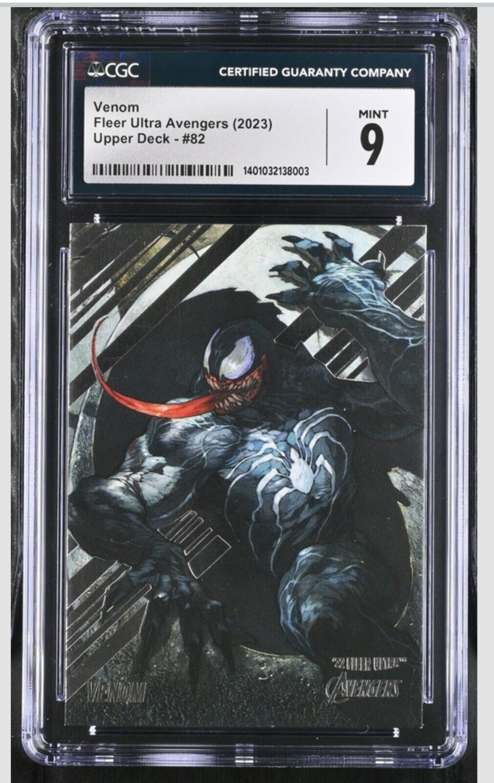 2023 Fleer Ultra Avengers Venom  #82 CGC 9