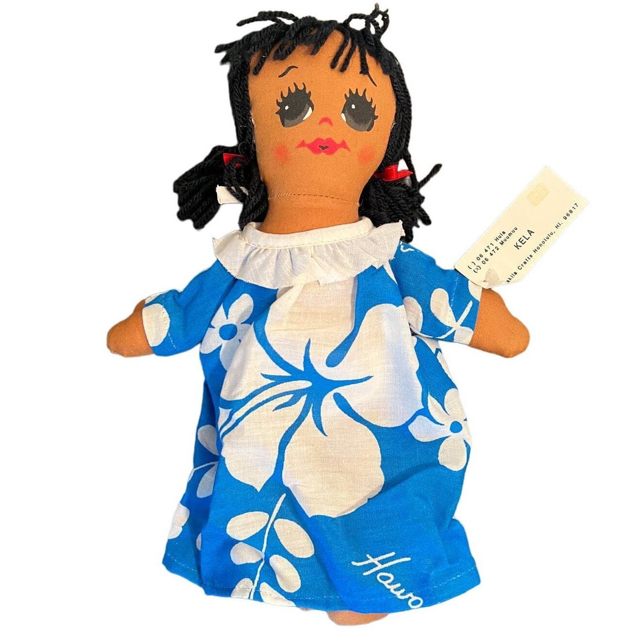 NWT Handmade Lanakila Hawaiian Doll from Honolulu - Kela Muumuu