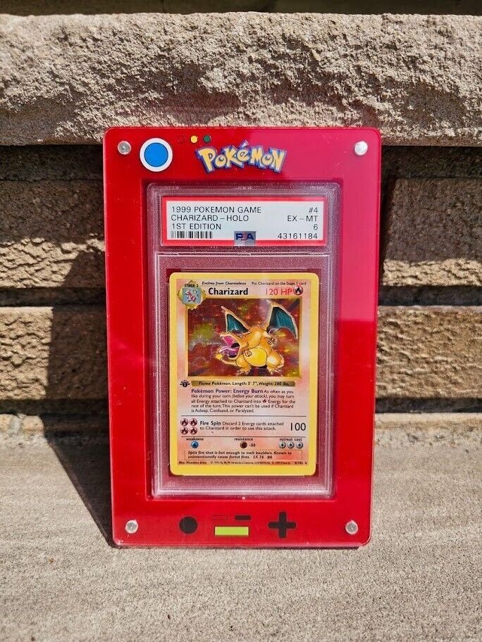 Pokemon PSA Pokedex Protective Acrylic *NEW*
