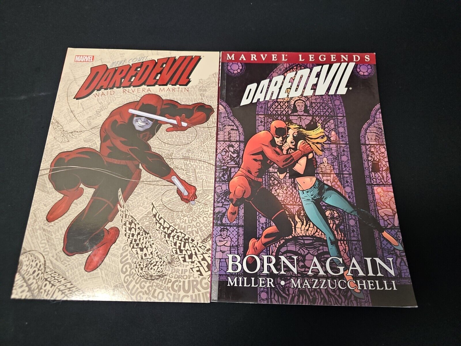 Marvel Here Comes Daredevil 1 - 2015 Paperback Waid Rivera Martin + Born Again 