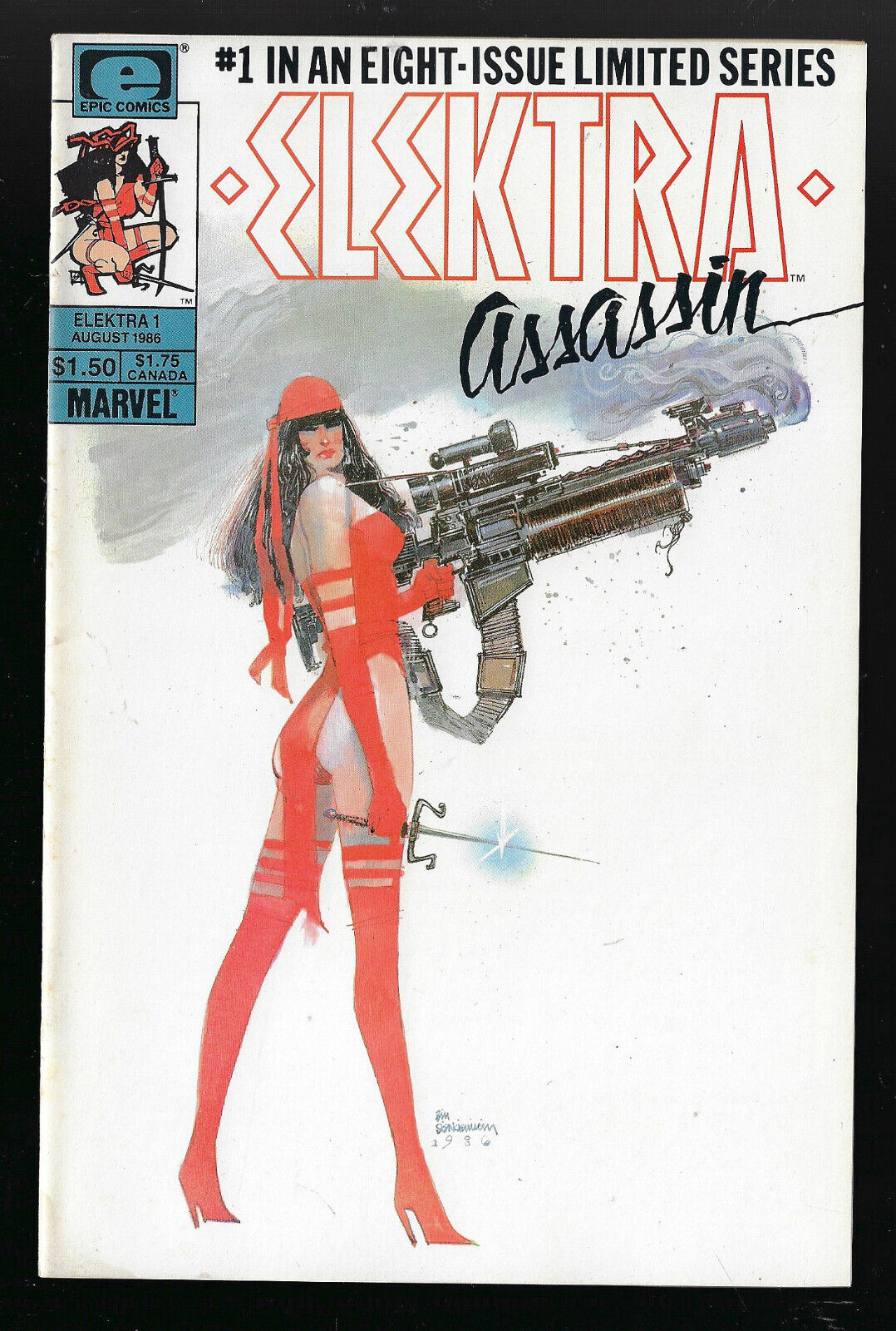 Elektra, Assasin #1 - Marvel, 1986  $5 ships unlimited comics