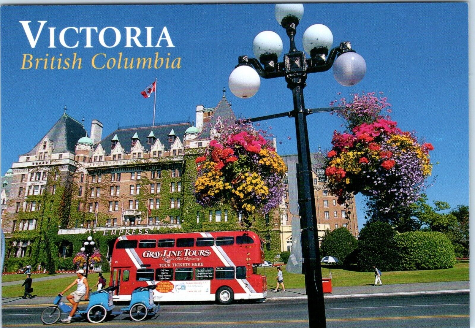 The Empress Hotel, Victoria, Canada Postcard
