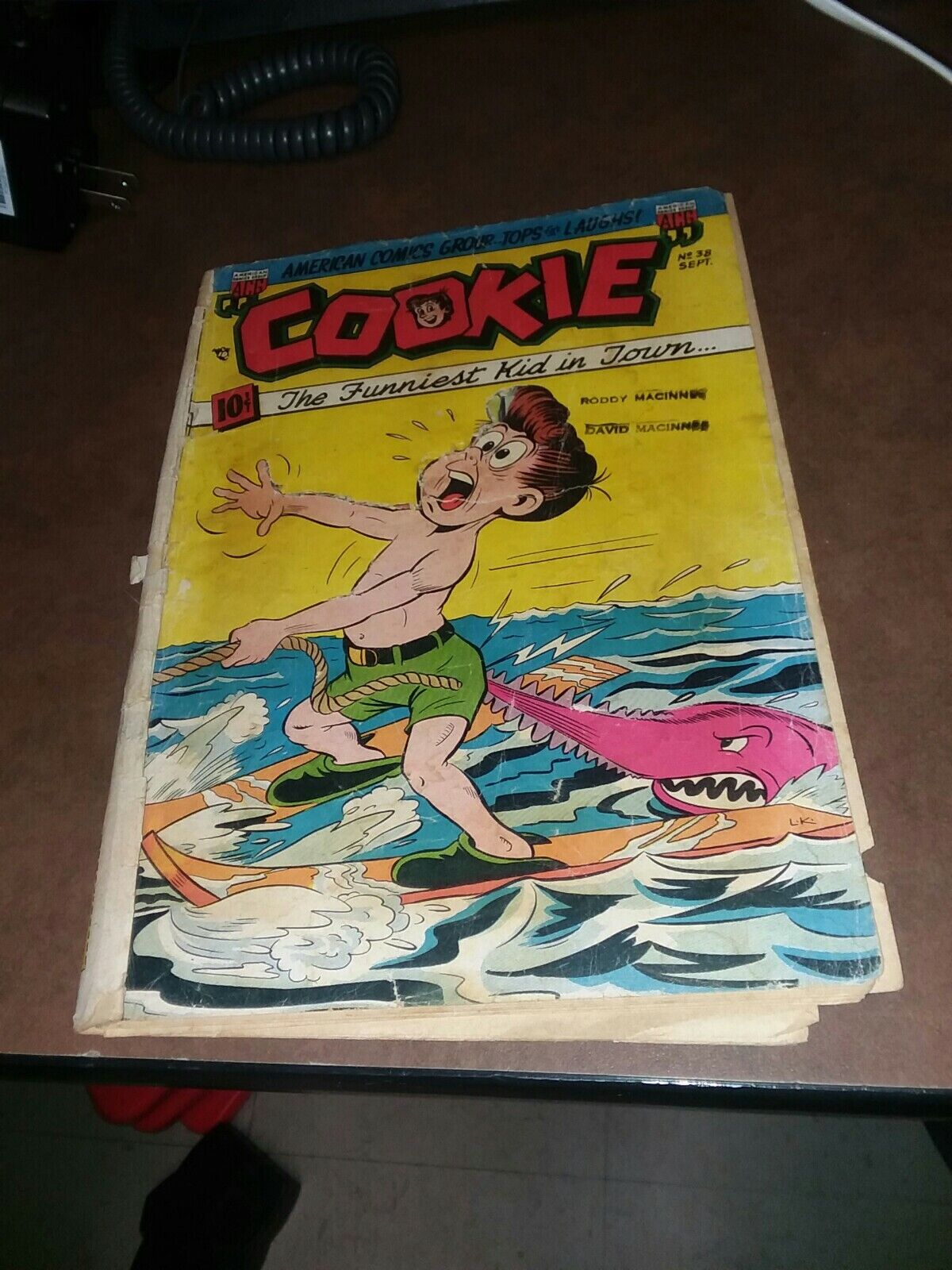 Cookie #38 american comics group 1952, golden age Dizzy Dame Starlet O'Hara, 