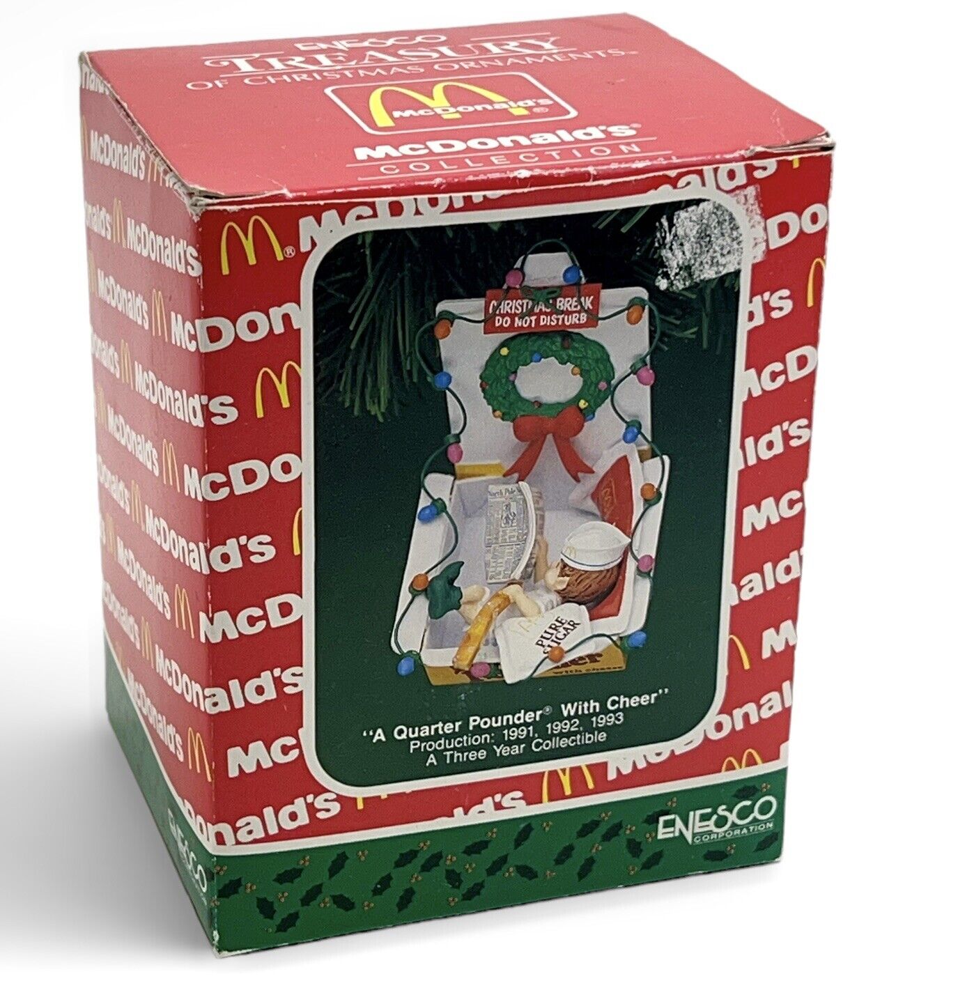 McDonald\'s A Quarter Pounder with Cheer 1991 Enesco and what\'s shakin melru_9680
