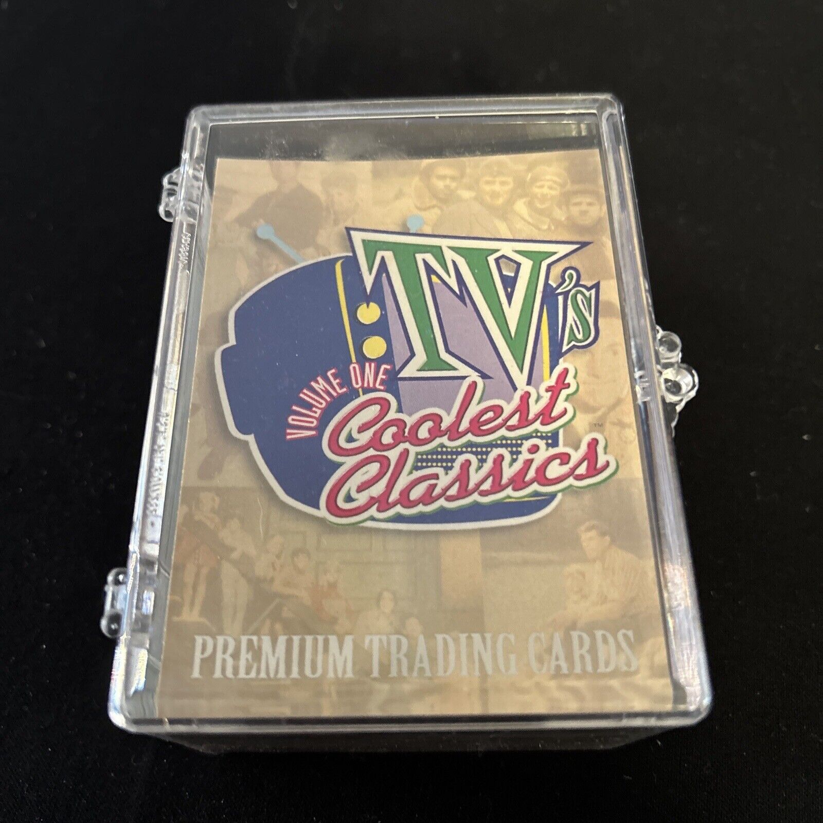 TV\'s Coolest Classics Volume One Trading Cards 1998 Inkworks Plastic Case