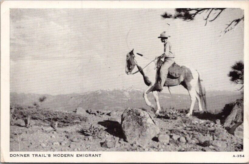 1953 California Greetings Postcard \