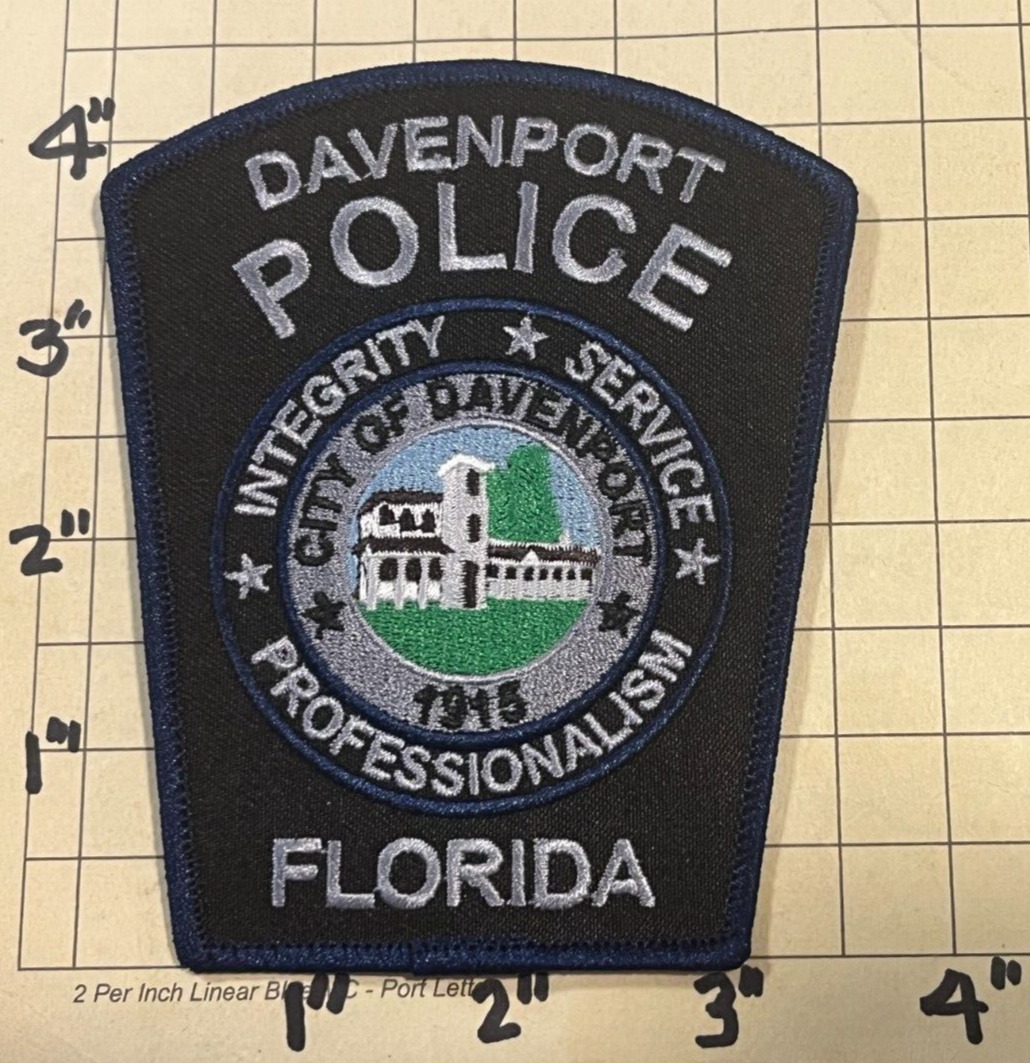 Davenport (FL) Police Department Patch     ***NEW***