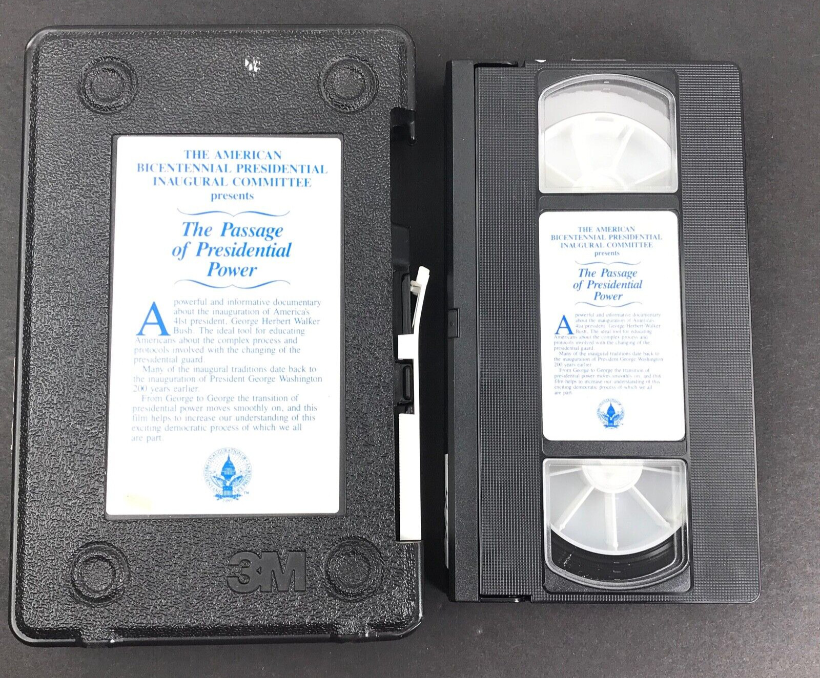 The Passage Of Presidential Power, VHS American Presidential Inaugural Committee