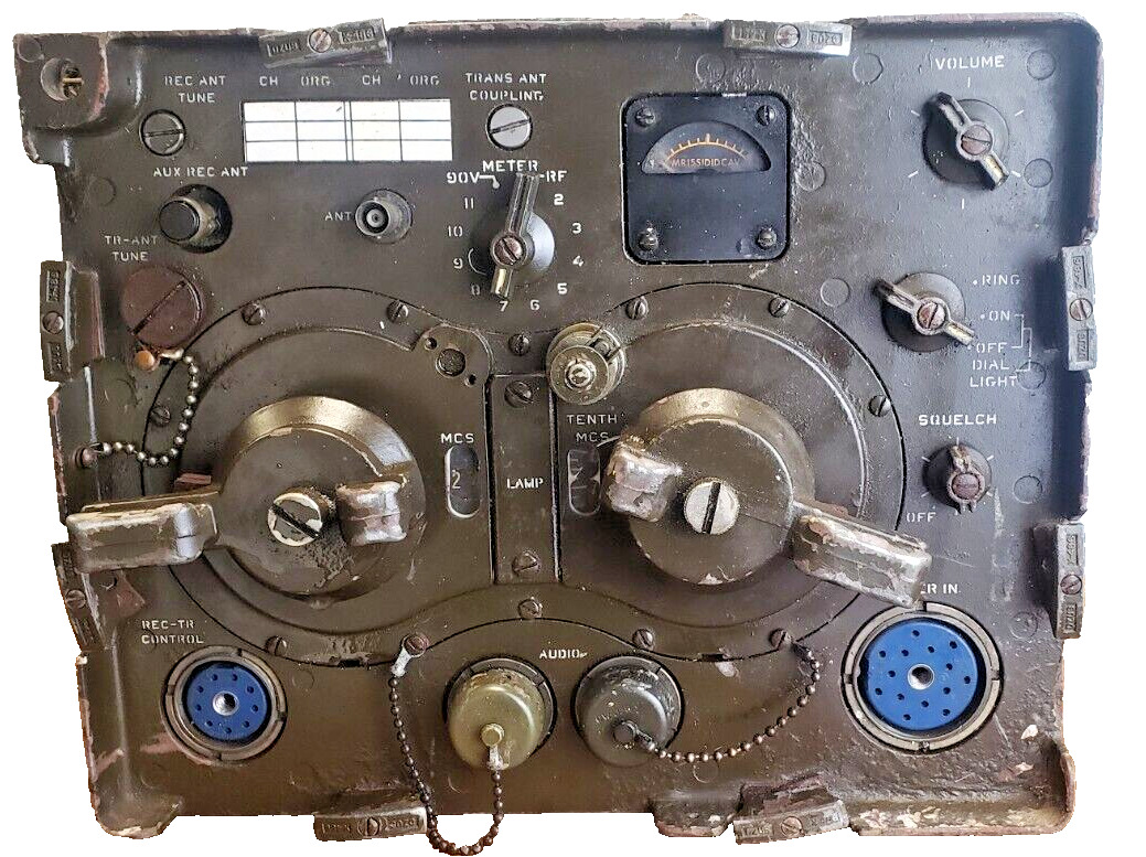 Signal Corps US Army REC-TRANS RT-66/GRC Power Supply, Korean era Radio, Vintage