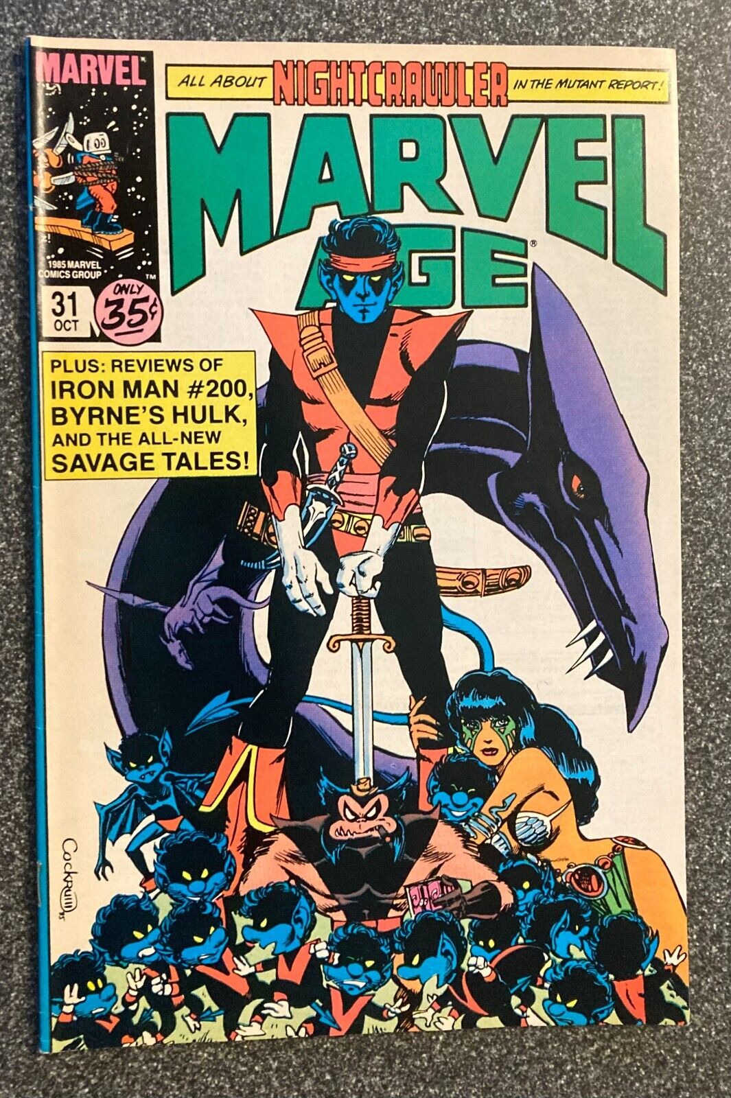 Marvel Age # 31 (October 1985) Marvel Comics