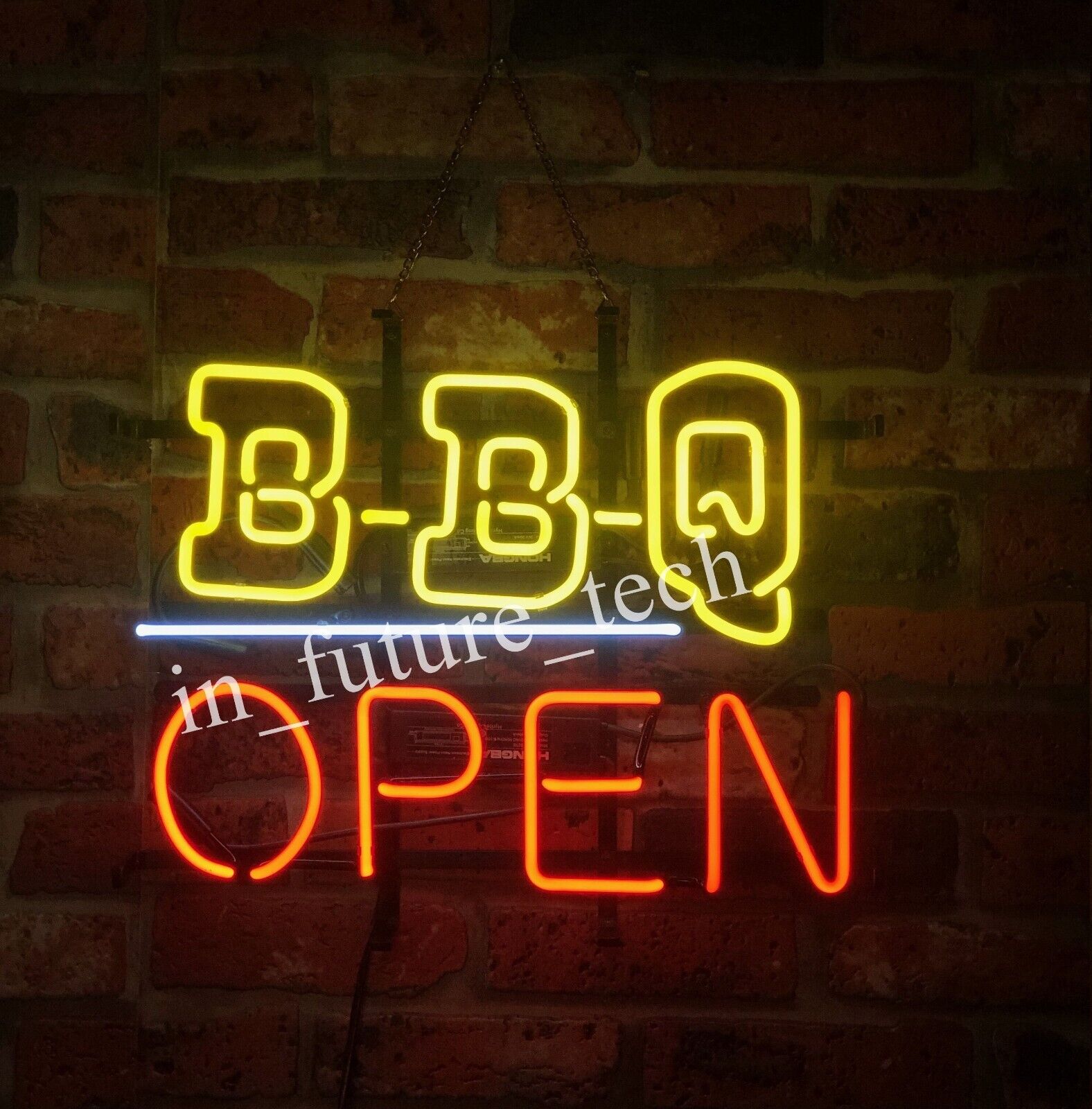 BBQ Open Neon Light Sign 20