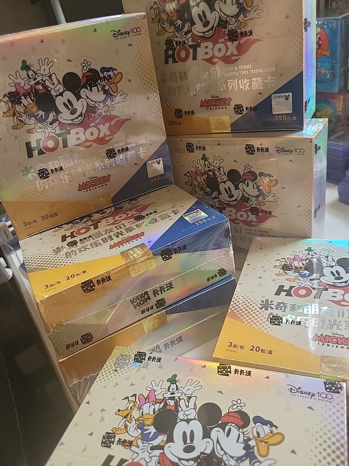 2023 Kakawow Disney 100 Mickey Cheerful Times Card Sealed Box US Seller Hot Box